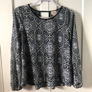 Patterned blouse